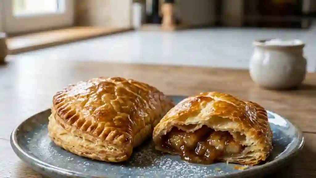 Chaussons Feuilletés Banane et Cannelle - Photo de présentation