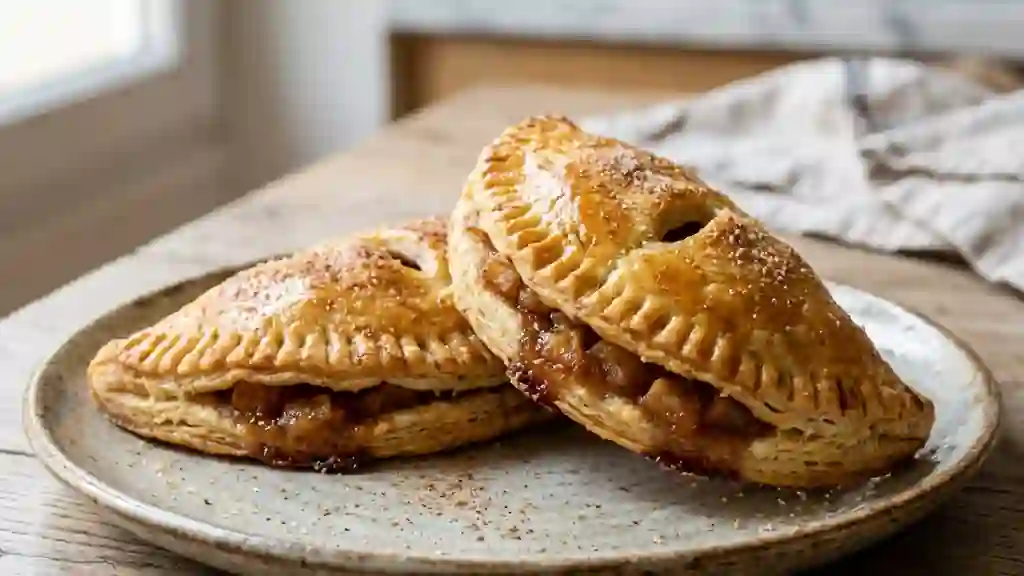 Chaussons Sablés Pommes Cannelle - Photo de présentation