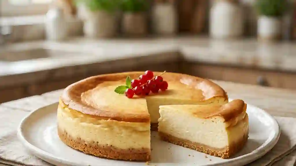 Cheesecake Tela Fondant et Sablé - Photo de présentation