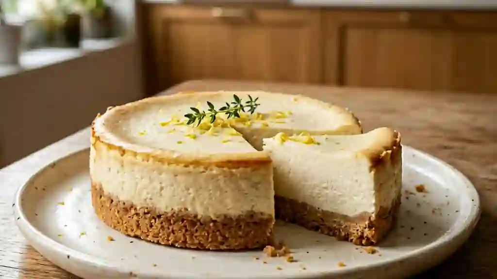 Cheesecake aérien au fromage blanc 0% - Photo de présentation