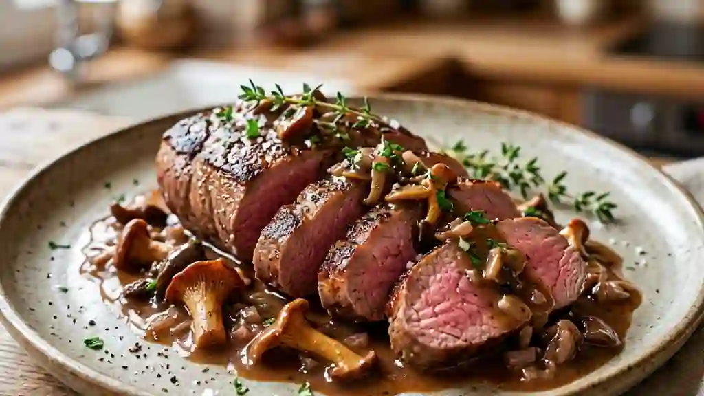 Filet de Chevreuil aux Senteurs de Forêt - Photo de présentation