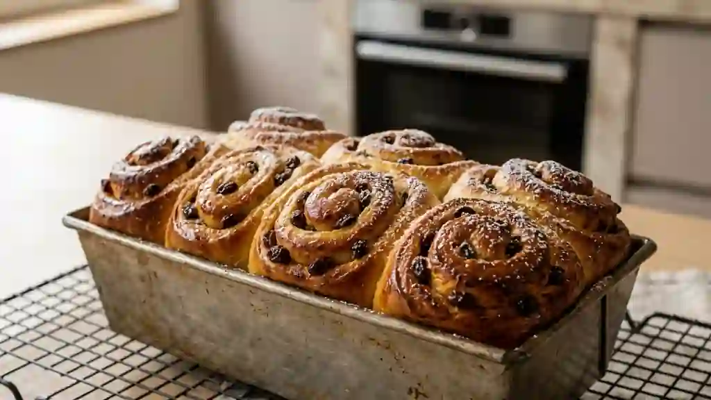 Brioche Chinois Moelleuse aux Raisins - Photo de présentation