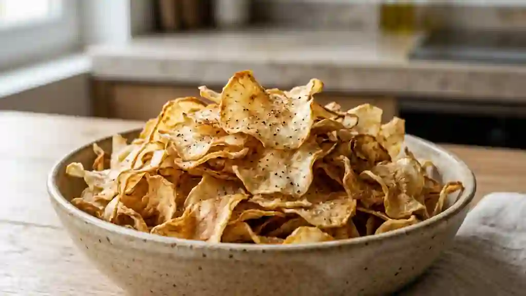 Chips de céleri-rave ultra-croquantes - Photo de présentation