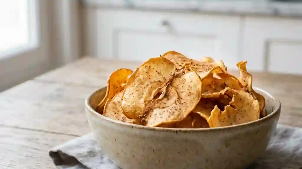 Pétales de pommes cannelle ultra-croquants - Photo de présentation