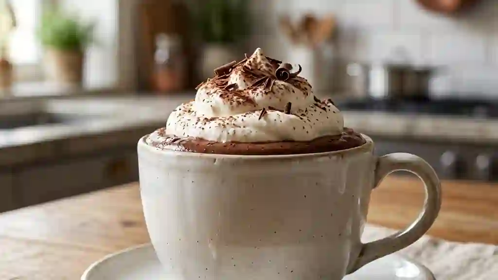 Chocolat viennois velouté à la chantilly - Photo de présentation