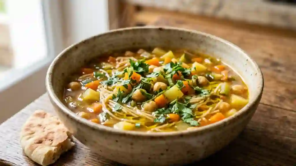 Chorba Dial Khadra aux Légumes Fondants - Photo de présentation