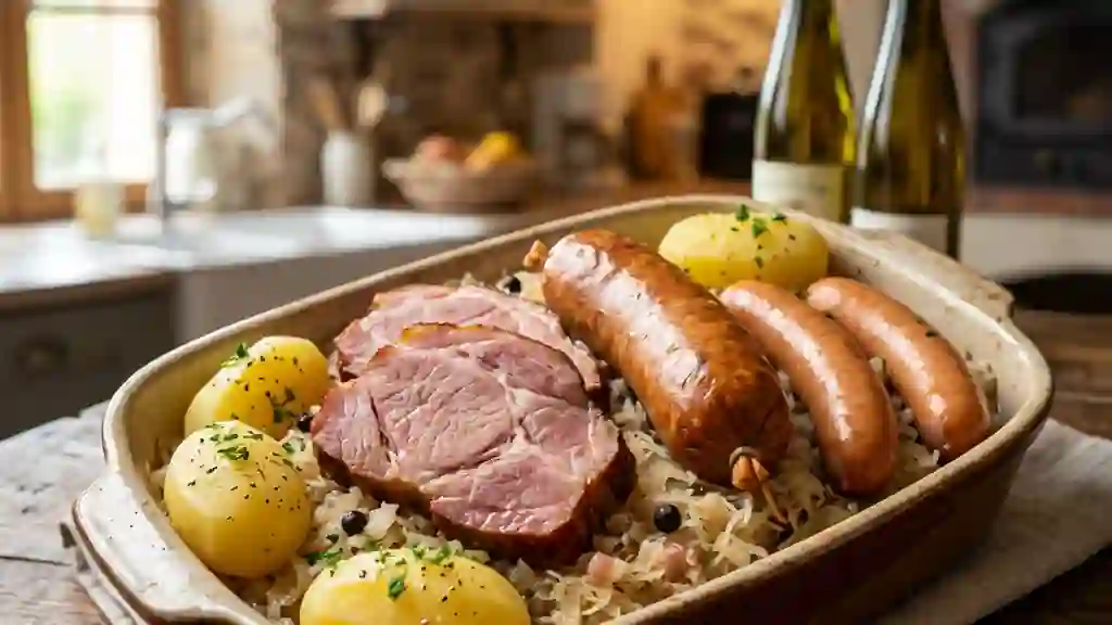 Choucroute Alsacienne Fondante et Généreuse - Photo de présentation