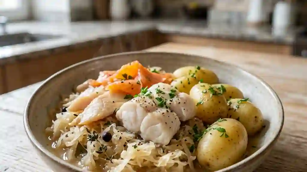 Choucroute de la Mer Fondante et Iodée - Photo de présentation