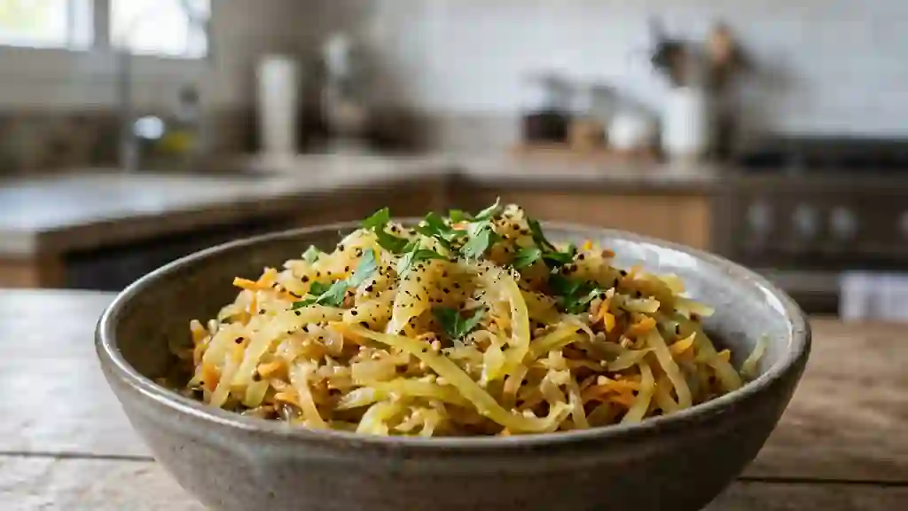 Choucroute de Papayes Vertes Acidulée - Photo de présentation