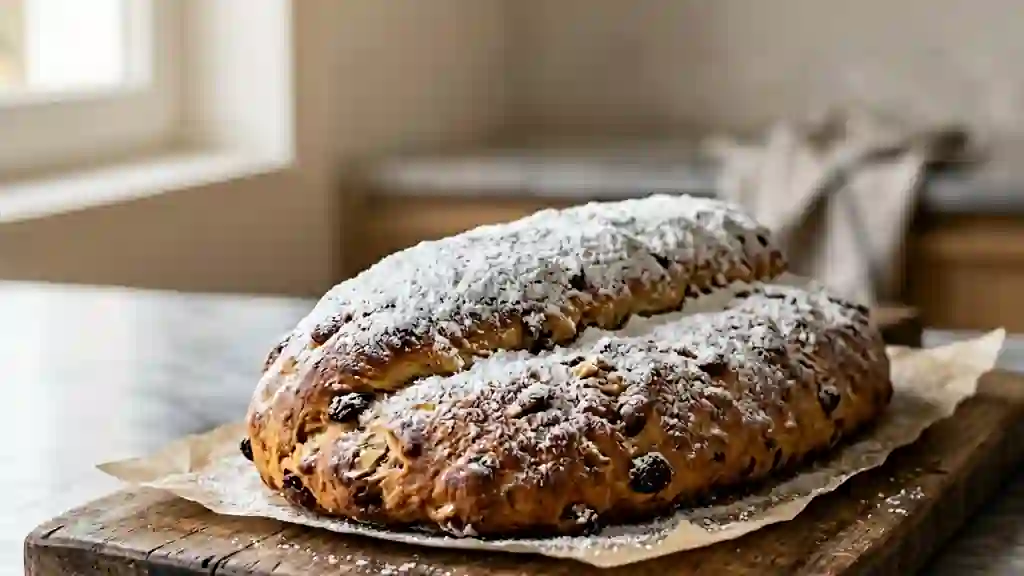 Christstollen Moelleux aux Épices et Agrumes - Photo de présentation