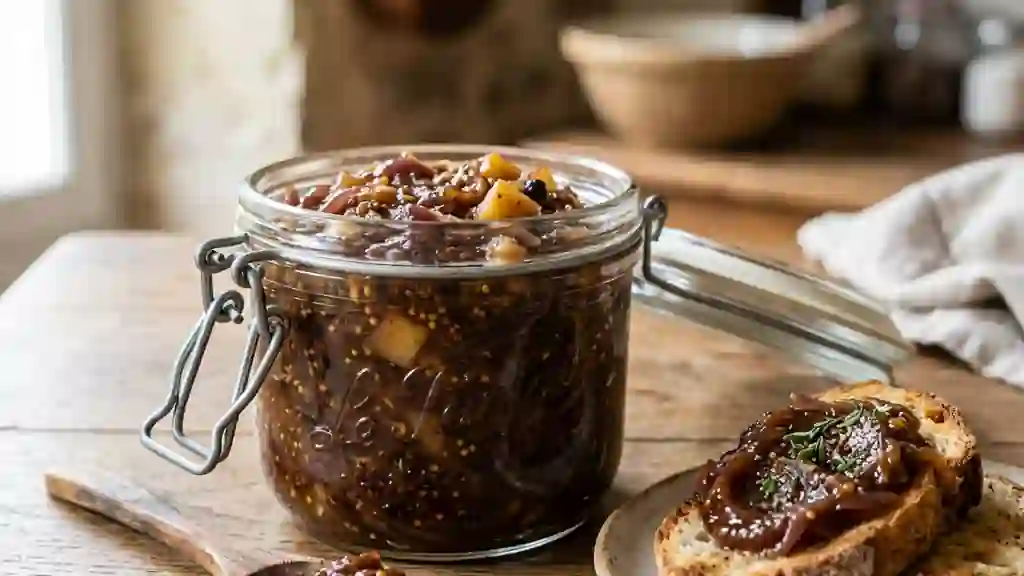 Chutney Pomme-Oignon Fondant et Épicé - Photo de présentation