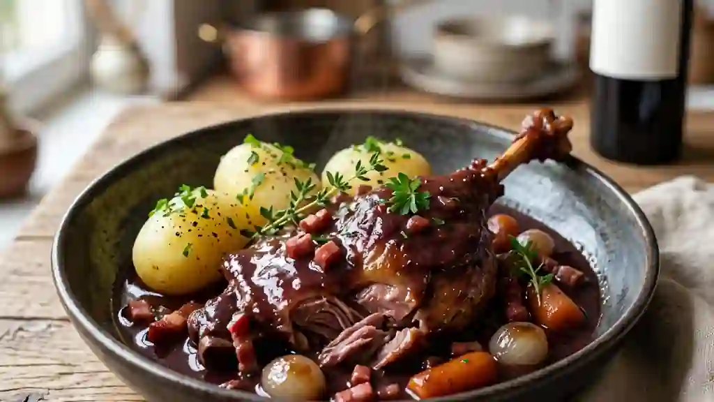 Civet de canard fondant au vin de Cahors - Photo de présentation