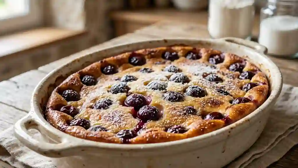 Clafoutis Corrézien Fondant aux Cerises - Photo de présentation
