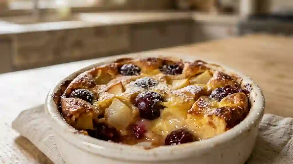Clafoutis Fondant aux Fruits Panachés - Photo de présentation