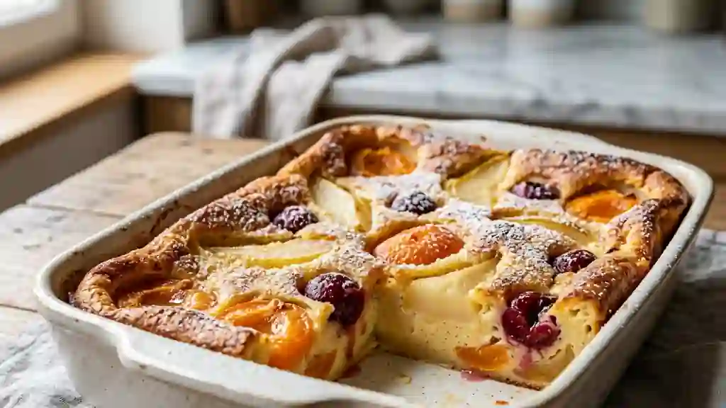 Clafoutis Moelleux aux Fruits de Saison - Photo de présentation