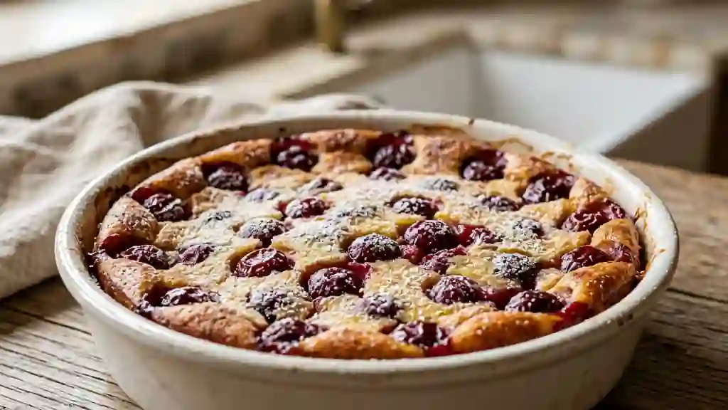 Clafoutis Fondant aux Griottes - Photo de présentation
