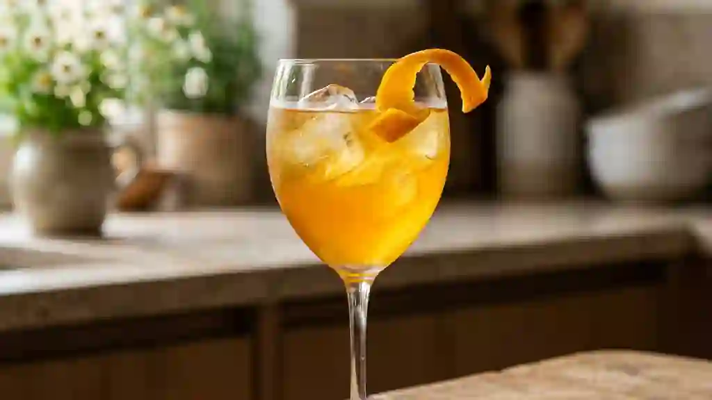 Infusion Glacée Camomille et Orange au Miel - Photo de présentation