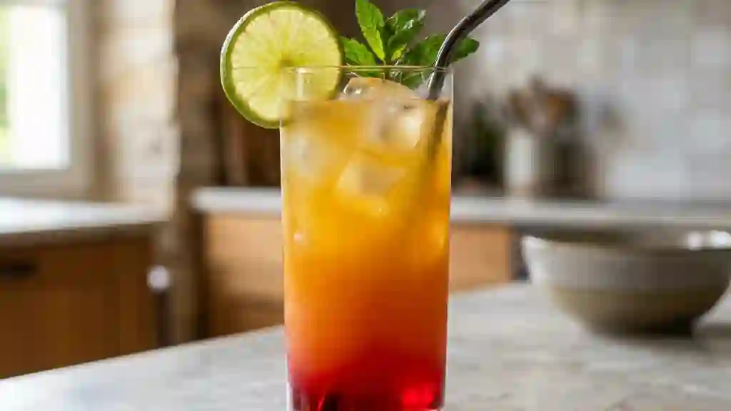 Calypso fruité : Rhum, Orange et Ananas - Photo de présentation