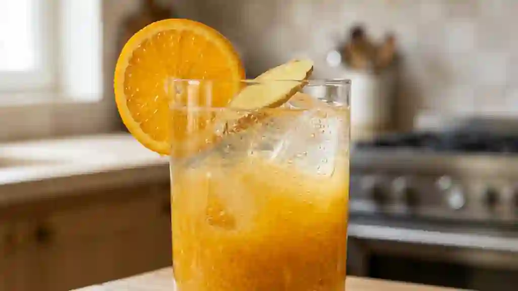 Cocktail Pétillant Fruits et Gingembre - Photo de présentation