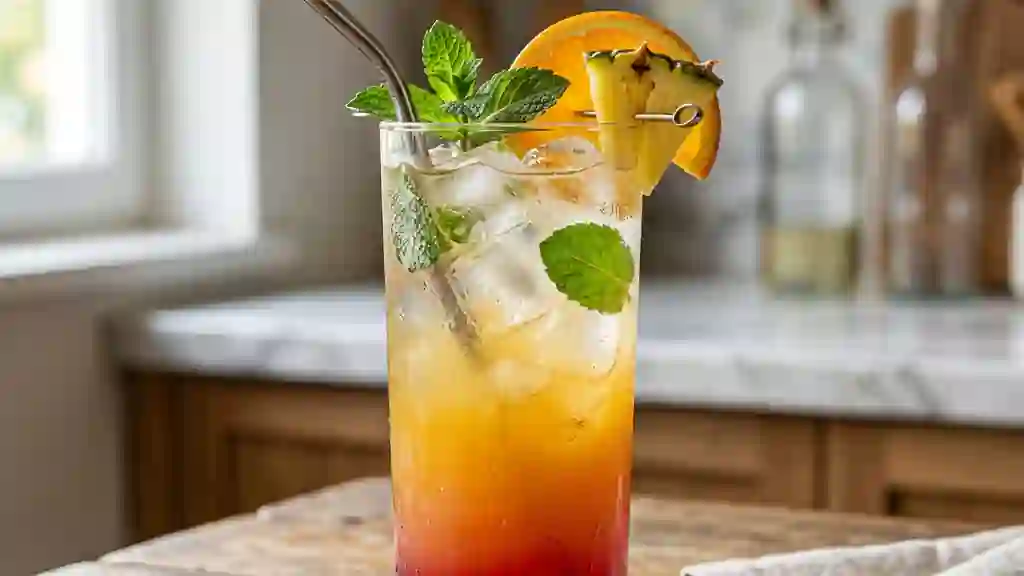 Cocktail Multi-fruits Solaire et Acidulé - Photo de présentation