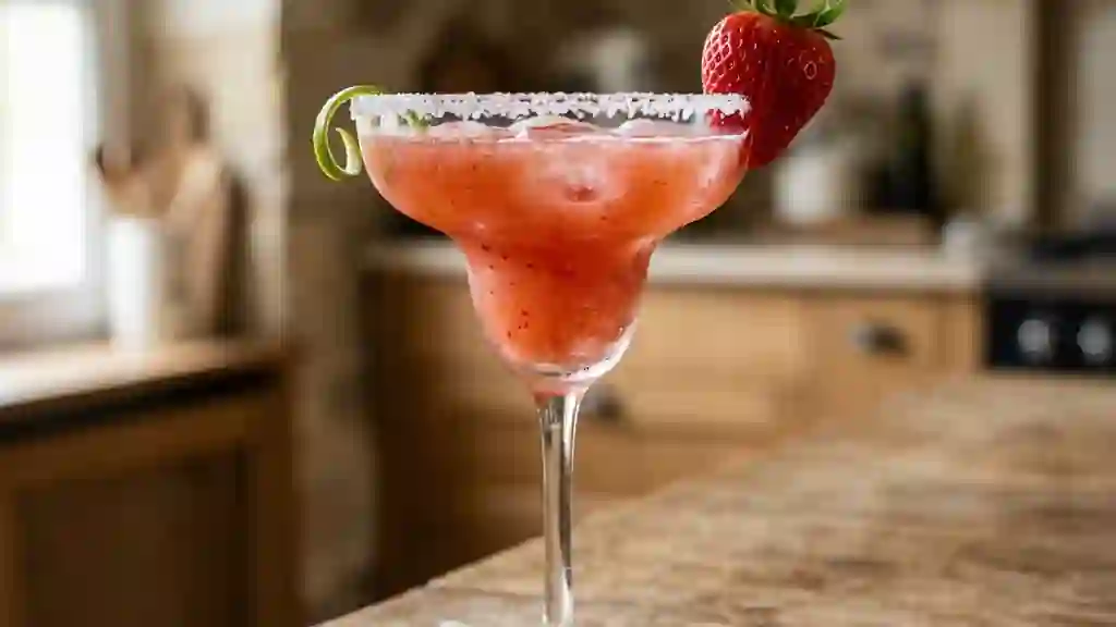 Margarita Fraise Givrée et Acidulée - Photo de présentation
