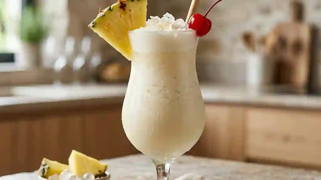 Piña Colada givrée et veloutée - Photo de présentation
