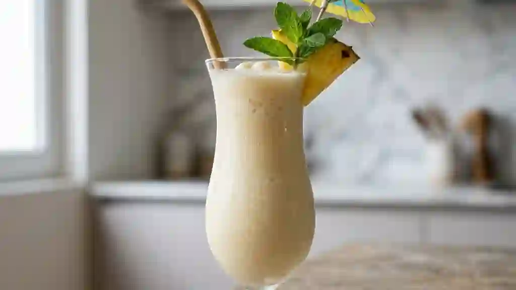 Piña Colada givrée et crémeuse - Photo de présentation
