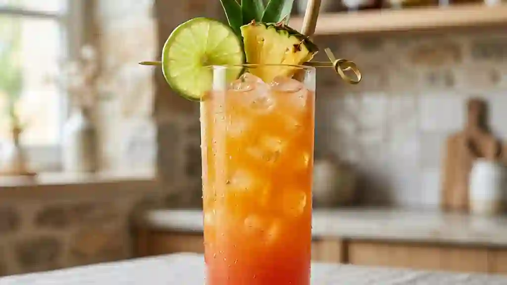Planteur Tropical et Frais au Rhum - Photo de présentation