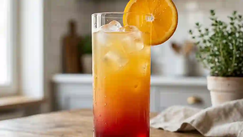 Cocktail En Plein Ciel Givré - Photo de présentation