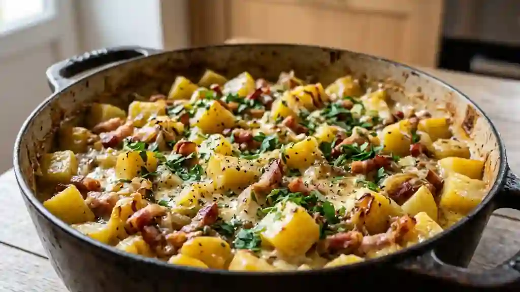 Cocotte paysanne aux pommes de terre fondantes - Photo de présentation