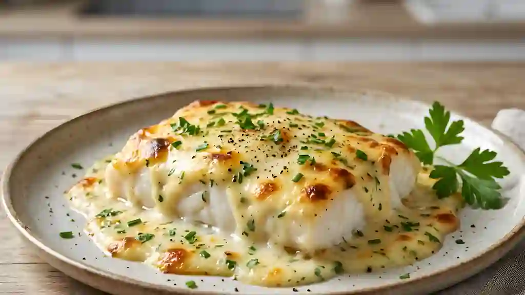 Colin Onctueux à la Béchamel aux Herbes - Photo de présentation