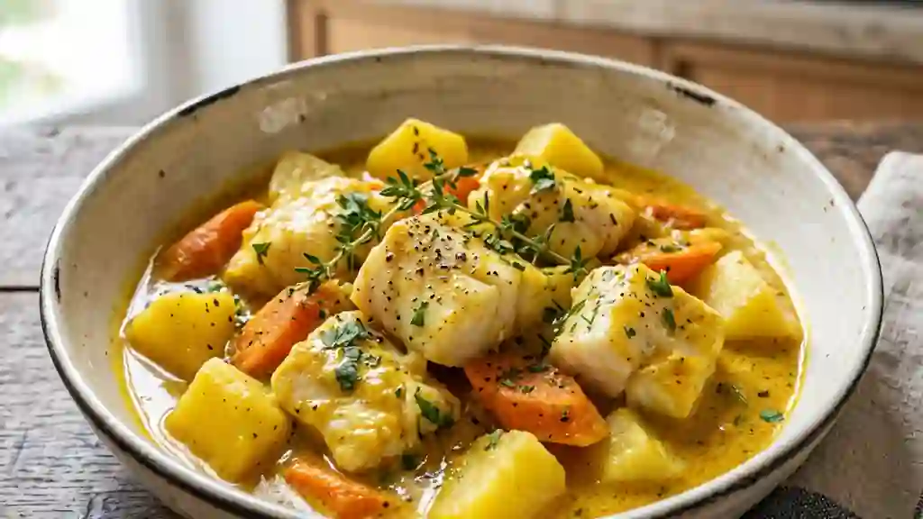 Recette De Colombo De Poisson
