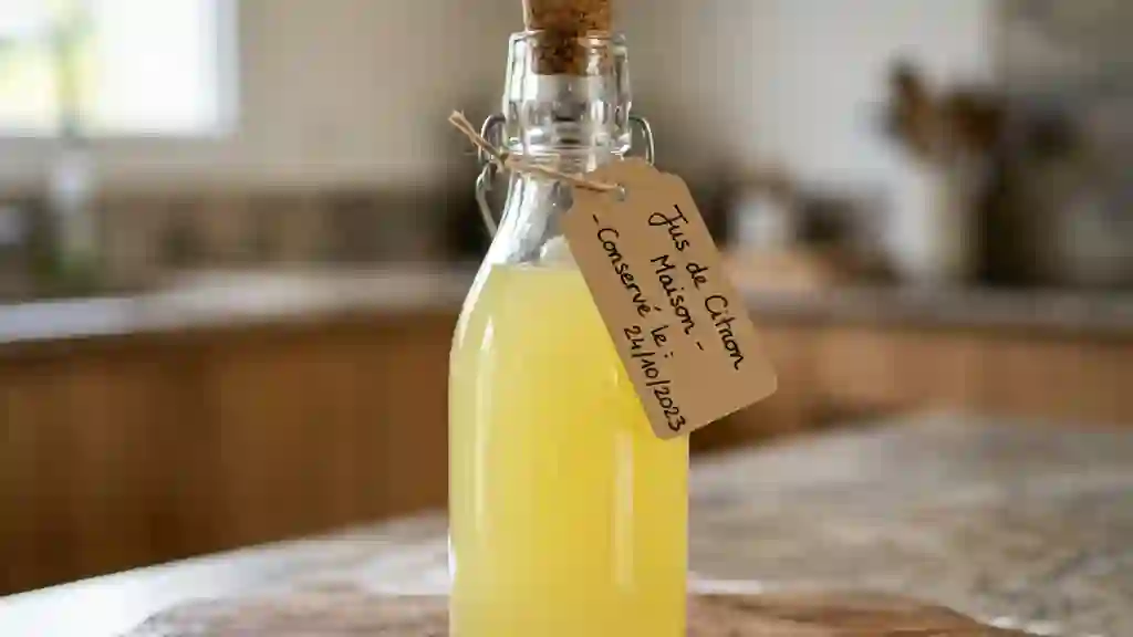 Nectar de citron intense et acidulé - Photo de présentation