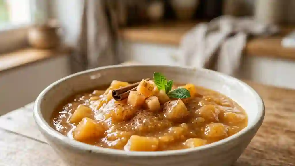 Melon compoté au gingembre et cannelle - Photo de présentation