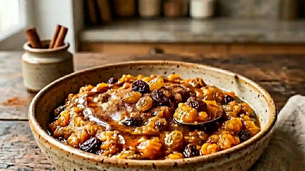Douceur de potiron au miel et raisins - Photo de présentation