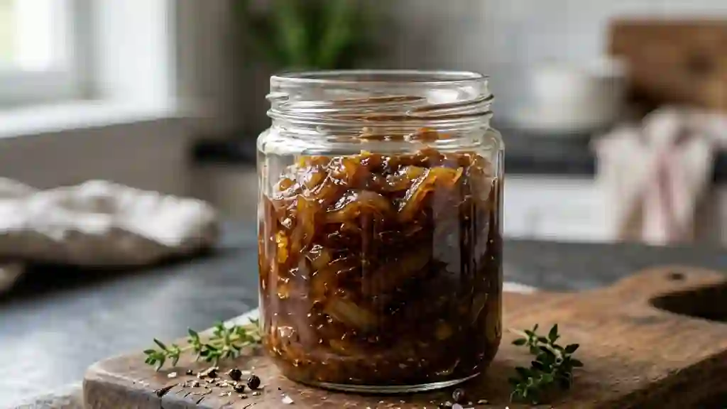 Confit d'Oignons Fondant au Balsamique - Photo de présentation
