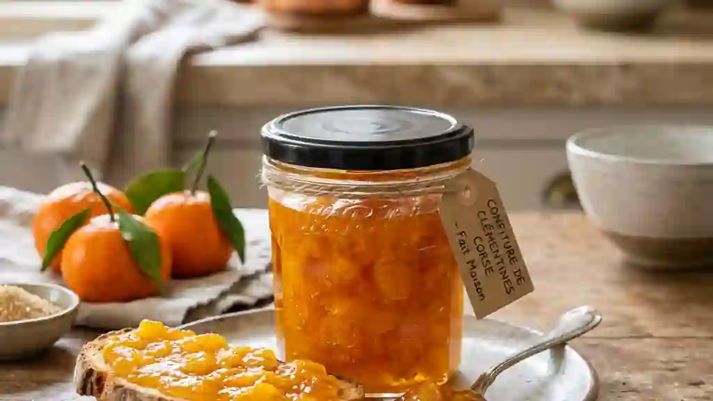 Confiture de clémentines corses fondante - Photo de présentation