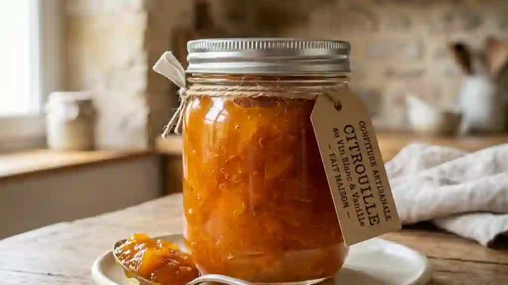 Confiture de Potiron Fondante et Épicée - Photo de présentation