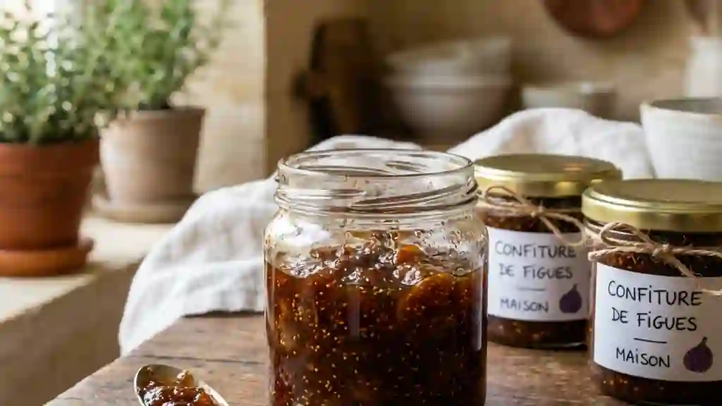 Confiture de figues fondante et mielleuse - Photo de présentation