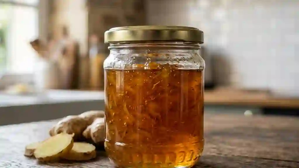 Confiture de gingembre intense et citronnée - Photo de présentation