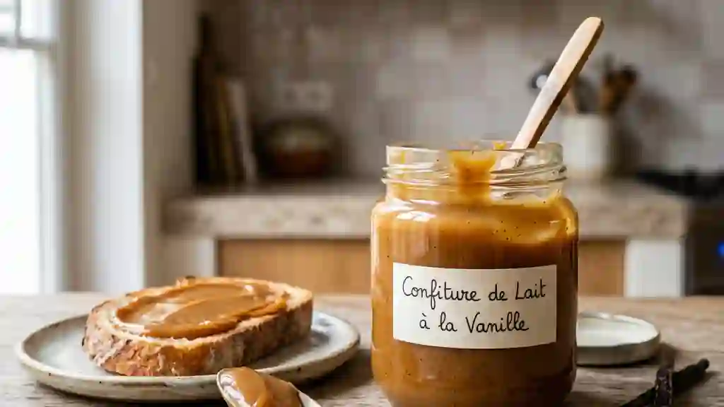 Dulce de leche onctueux à la vanille - Photo de présentation