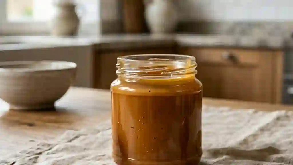 Dulce de leche onctueux et caramélisé - Photo de présentation