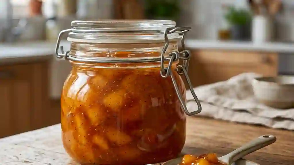 Confiture de Pêches Veloutée aux Épices - Photo de présentation