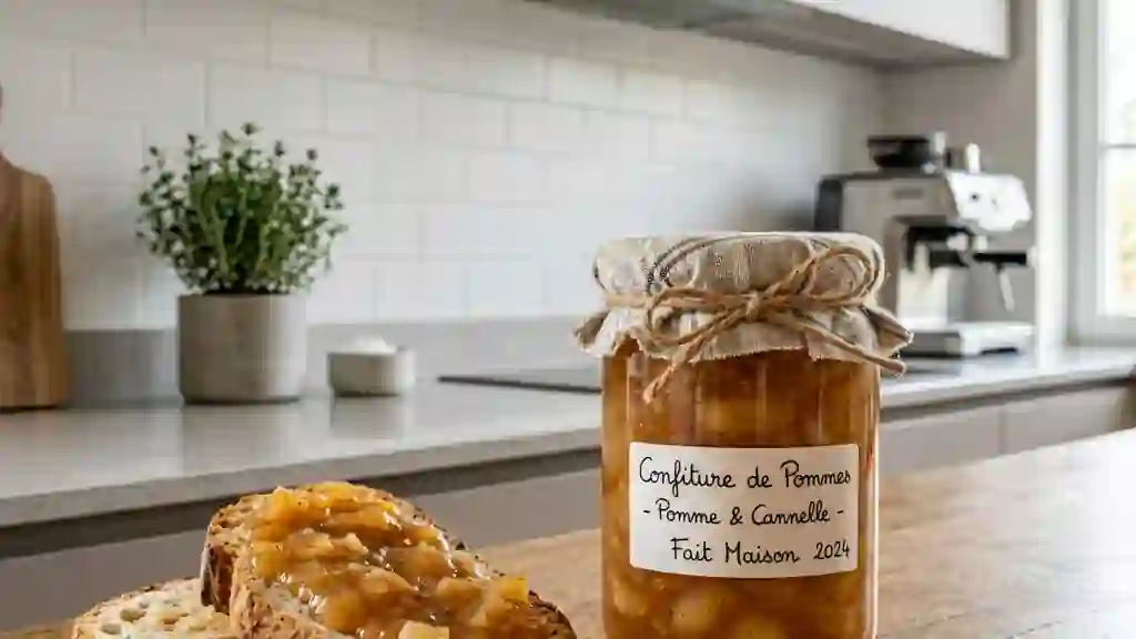 Confiture de Pommes Fondante et Cannelle - Photo de présentation