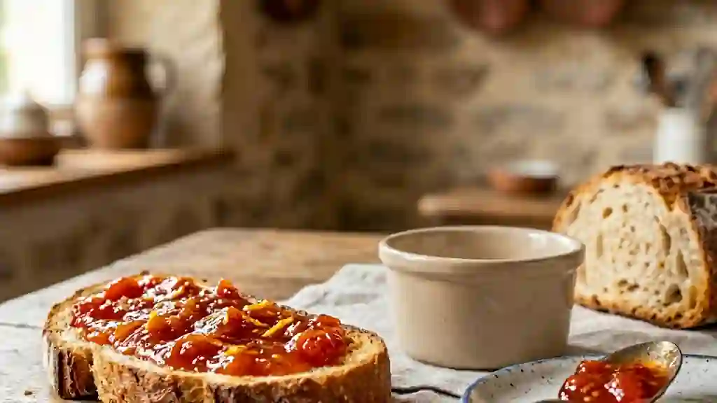 Confiture de tomate acidulée au citron - Photo de présentation