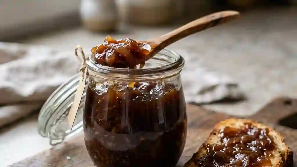 Confit d'oignons fondant au balsamique - Photo de présentation