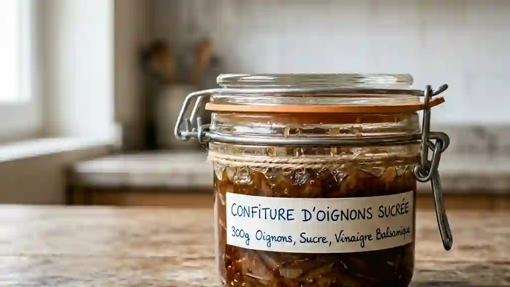 Oignons confits fondants au balsamique - Photo de présentation