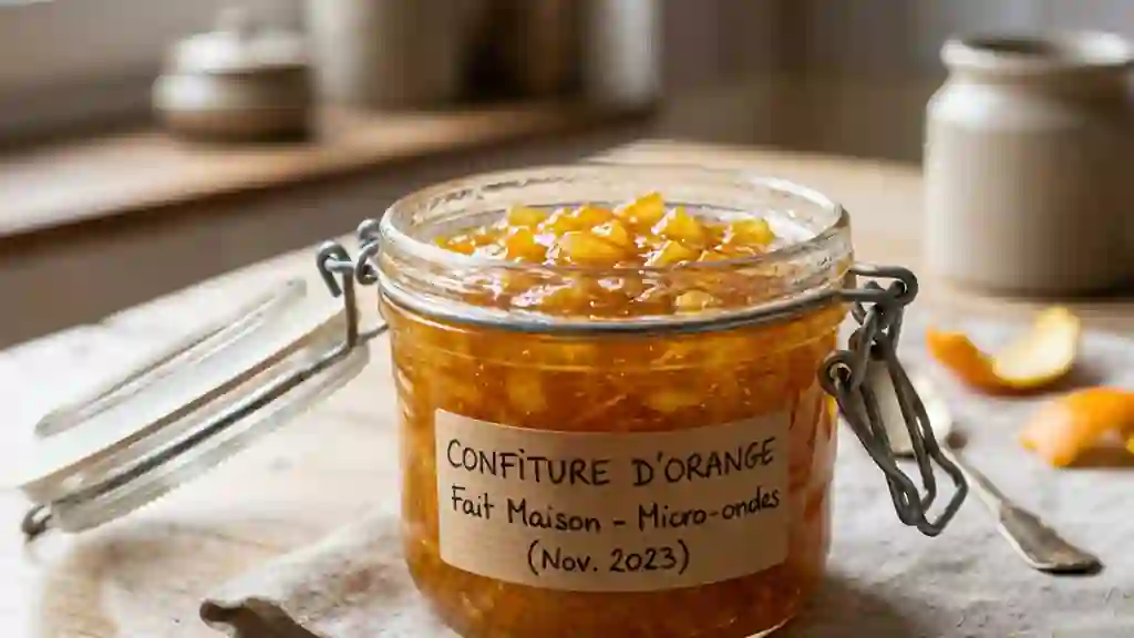 Confiture d'orange express et fondante - Photo de présentation