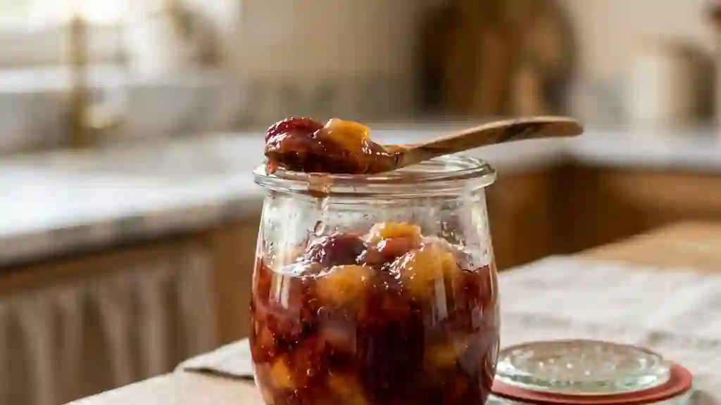 Confiture Fondante Fraise-Banane Express - Photo de présentation