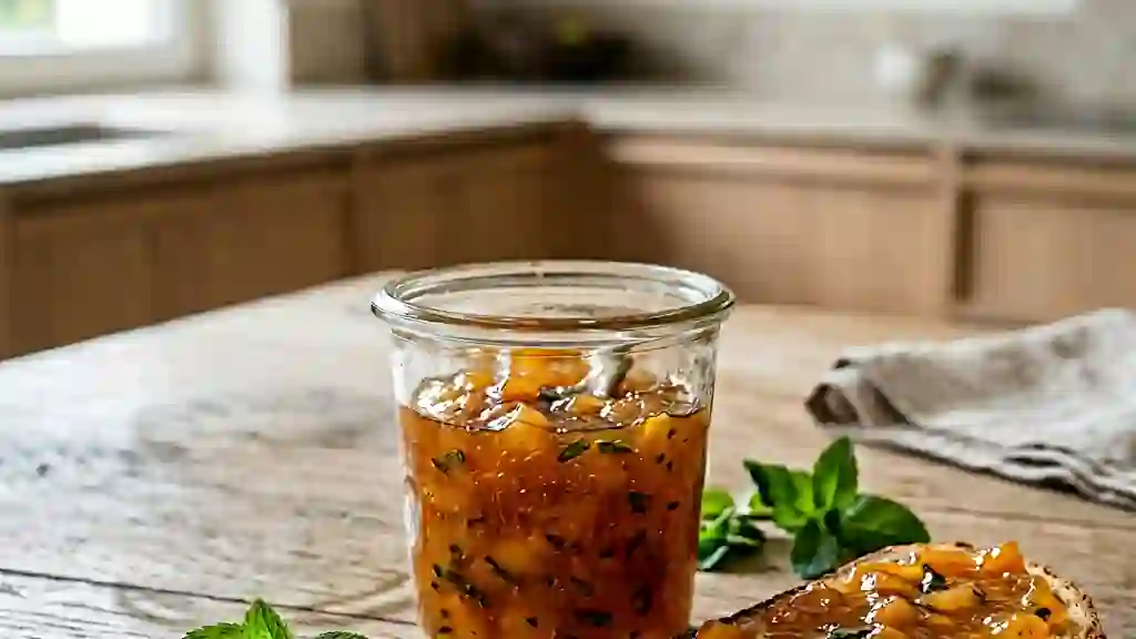 Confiture de Melon au Citron et Menthe - Photo de présentation